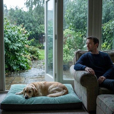 Coussin pour Chien intérieur honne content
