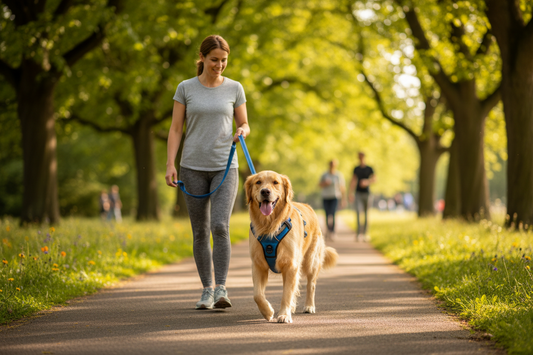 Votre chien tire en laisse ? Découvrez le harnais qui change tout !
