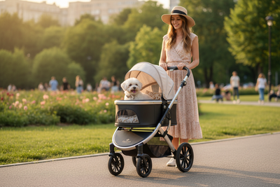 Poussette pour chien