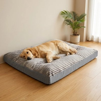 Coussin pour Chien gris orthopédique 