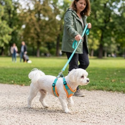 Harnais pour Chien Bandes réfléchissantes