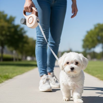 Laisse enrouleur chien Design ergonomique