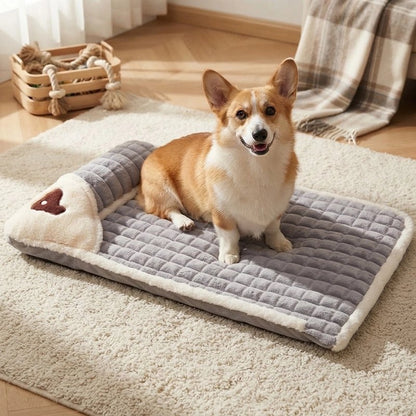 Lit pour Chien couleur grise