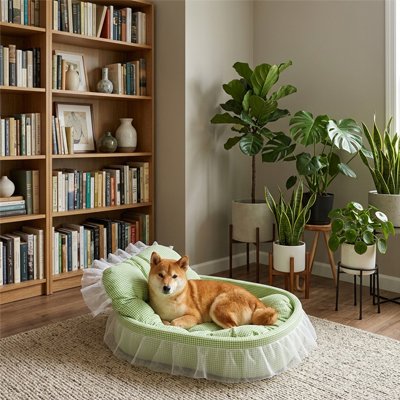 Lit pour Chien confort dans le salon
